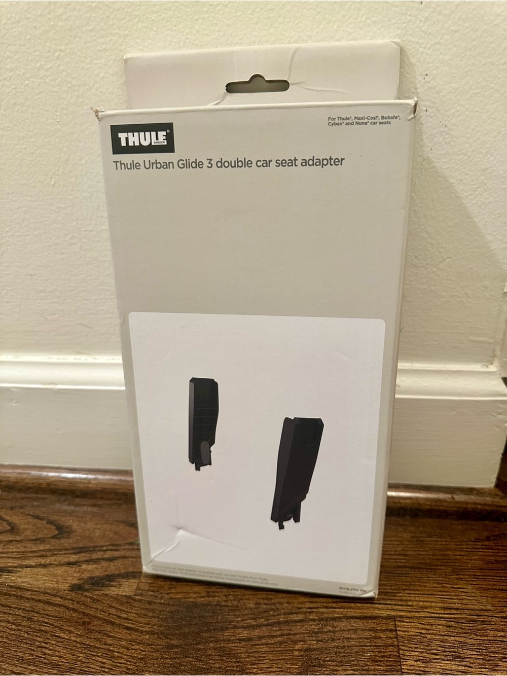 Thule Double Car Seat Adapter in Black